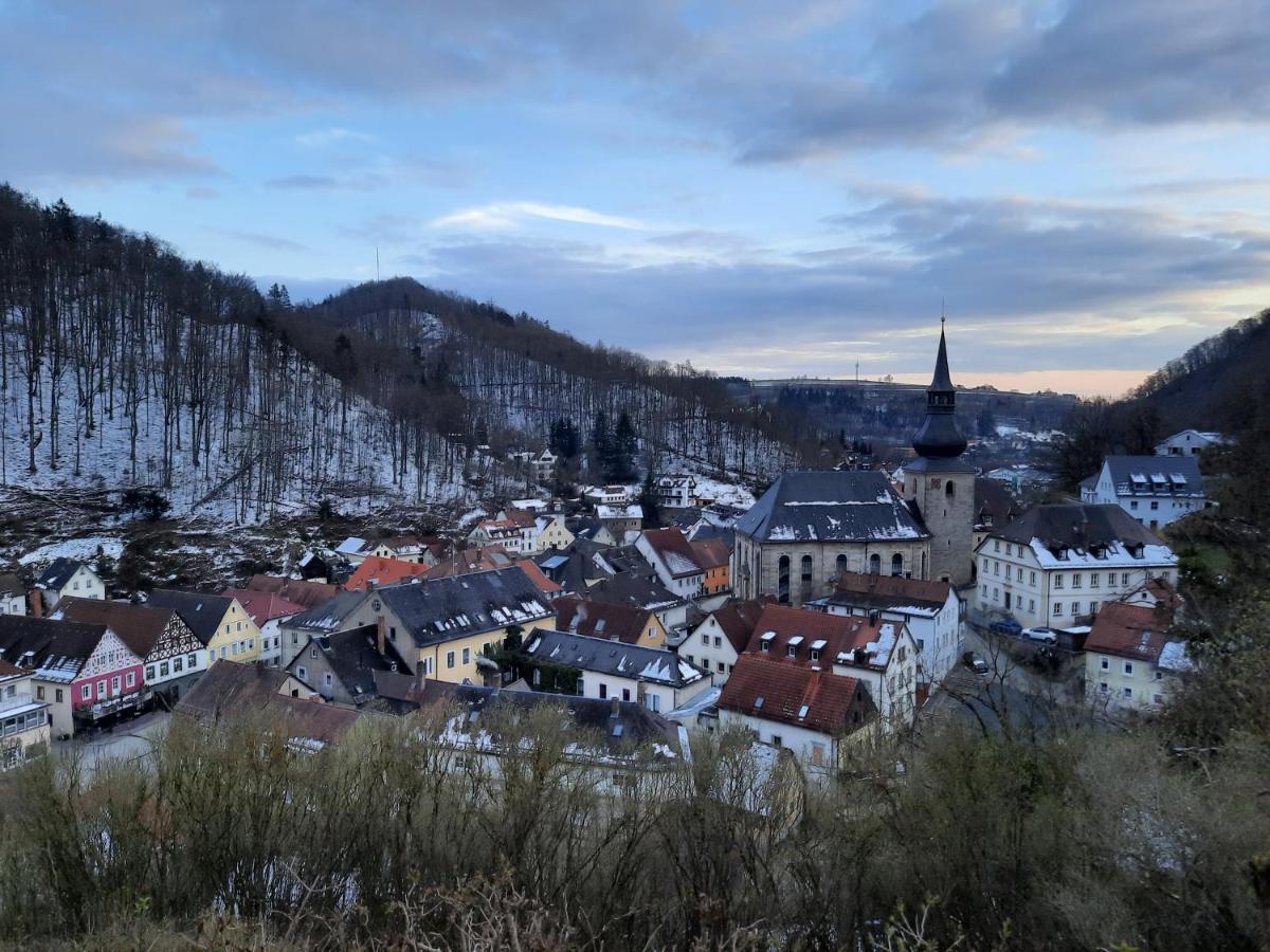 Pension Hofer Bad Berneck im Fichtelgebirge Exterior foto